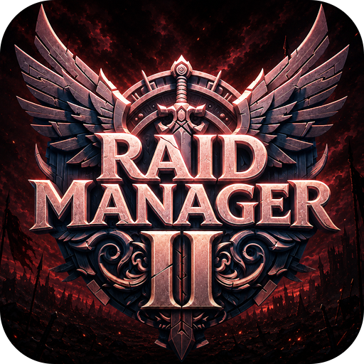 The official Raid Manager 2 sword-and-wings emblem